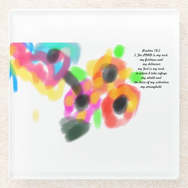 Posavasos De Vidrio Jesus stronghold  (Anverso)