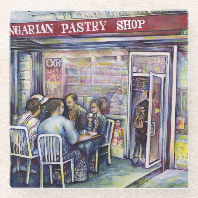 Posavasos De Vidrio Jocundo (Anverso)