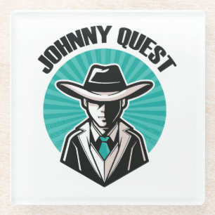 Posavasos De Vidrio Johnny Quest