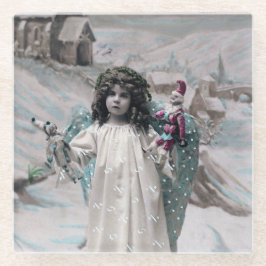 Posavasos De Vidrio Joyeux Noel