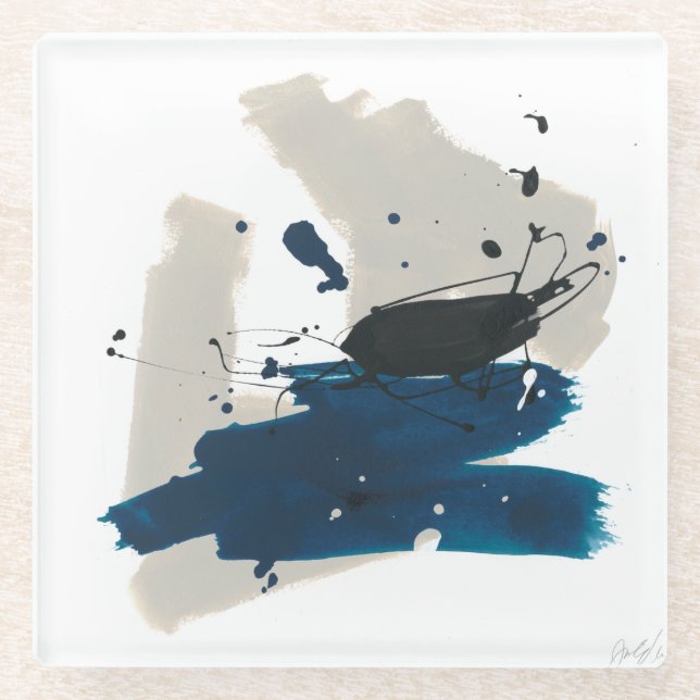 Posavasos De Vidrio Kanji (Anverso)