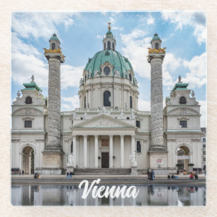 Posavasos De Vidrio Karlfalche en Viena, Austria