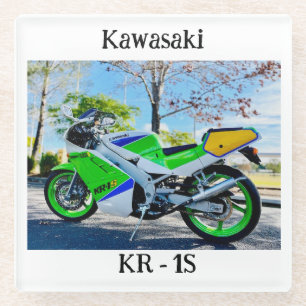 Posavasos De Vidrio Kawasaki KR - 1S - Monstruo