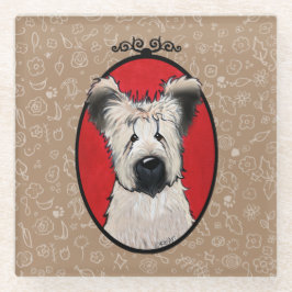 Posavasos De Vidrio KiniArt Briard