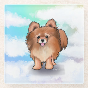 Posavasos De Vidrio KiniArt Pomerania