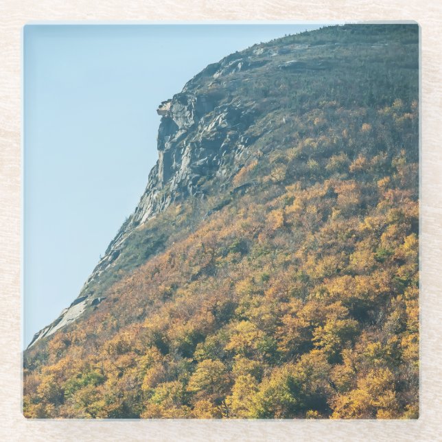 Posavasos De Vidrio La manta del otoño (Anverso)