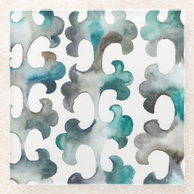 Posavasos De Vidrio La Mer (Anverso)