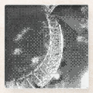 Posavasos De Vidrio la montaña de vidrio ocular