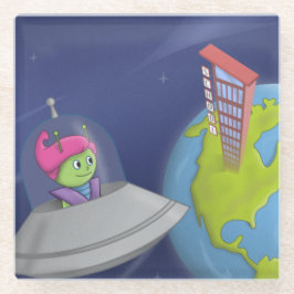 Posavasos De Vidrio La montaña rusa elemental de la Tierra