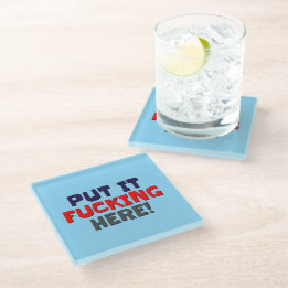 Posavasos De Vidrio ¡La Pascua De Vidrio Lo Puso Aquí!