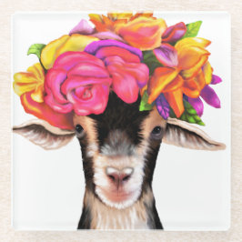 Posavasos De Vidrio La poesía de la montaña rusa del vidrio es la cabr