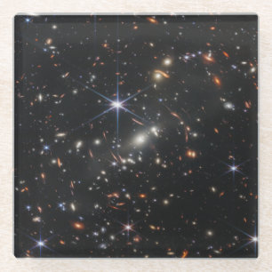 Posavasos De Vidrio La primera visión profunda de campo del universo d