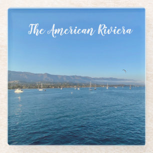 Posavasos De Vidrio La Riviera Americana