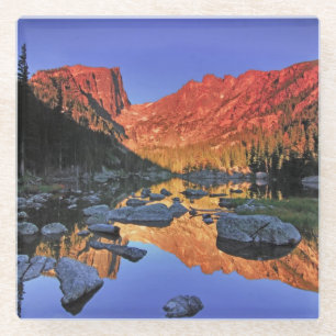 Posavasos De Vidrio Lago ideal