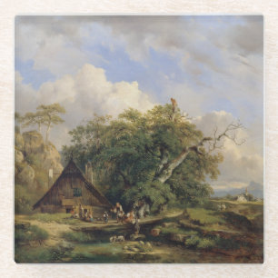 Posavasos De Vidrio Landschaft bei Gutenstein - Dominik Schufried