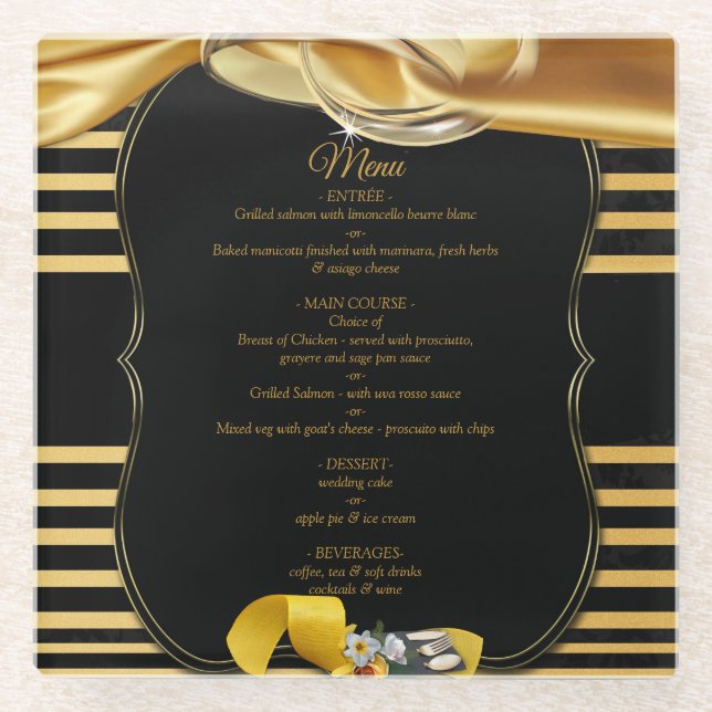 Posavasos De Vidrio Las grandes montañas de Gatsby (Anverso)