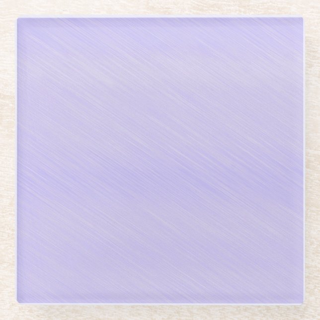 Posavasos De Vidrio Lavanda simple (Anverso)