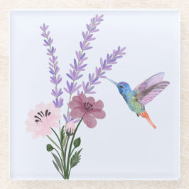 Posavasos De Vidrio Lavender Glass