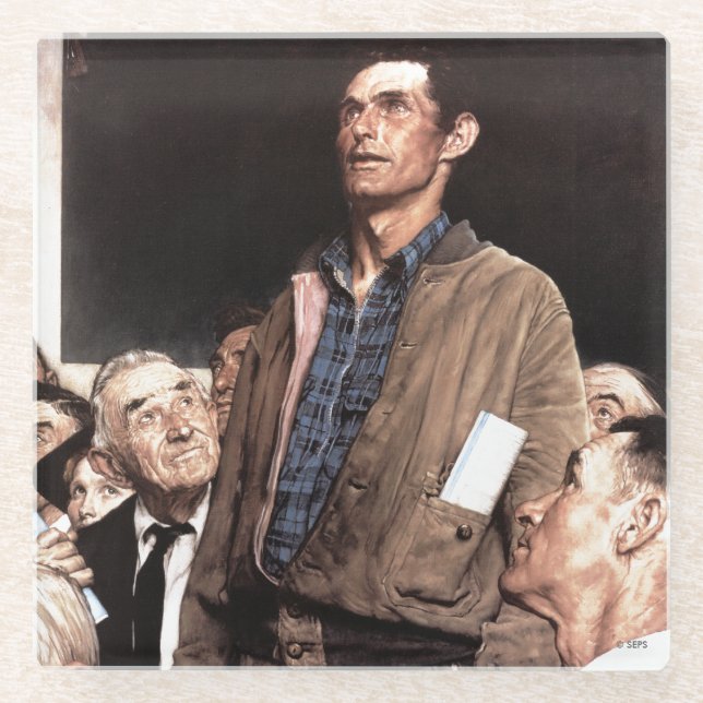 Posavasos De Vidrio Libertad De Expresión (Anverso)
