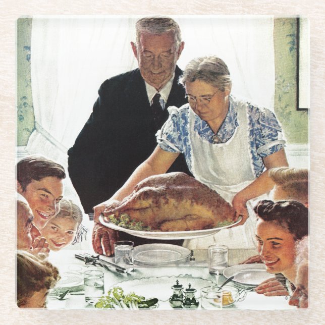 Posavasos De Vidrio Libertad para el deseo (Anverso)