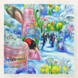 Posavasos De Vidrio Lilly