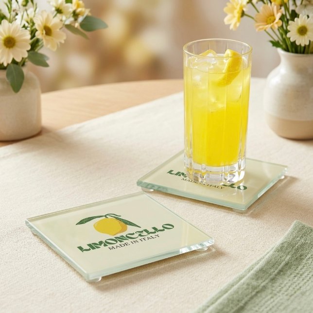 Posavasos De Vidrio Limoncello (Subido por el creador)
