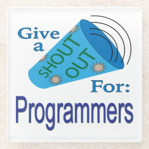 Posavasos De Vidrio Llamada para programadores