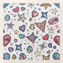 Love & Crystals | Foto Soporte para Vaso