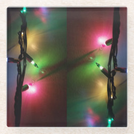 Posavasos De Vidrio Luces de imbricación ambiente