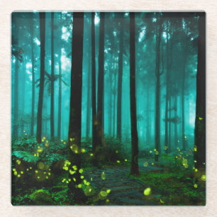 Posavasos De Vidrio Luciérnaga