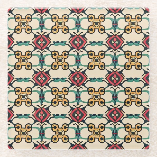 Posavasos De Vidrio Lujo (Anverso)