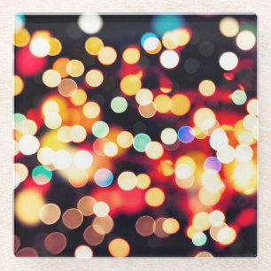 Posavasos De Vidrio Luz abstracta: fondo de textura simple