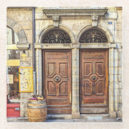 Posavasos De Vidrio Lyon Doors Coaster