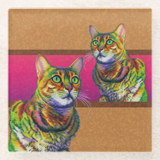 POSAVASOS DE VIDRIO MACCHI SQUARED (Anverso)