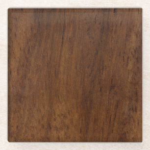 Posavasos De Vidrio Madera Plancha Llanura Textura Lumbar