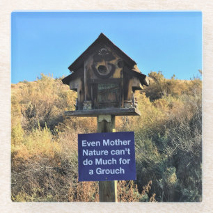 Posavasos De Vidrio Madre Naturaleza, humor grupal