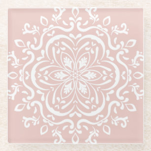 Posavasos De Vidrio Mallow Mandala