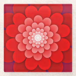 Posavasos De Vidrio Mandala-58566