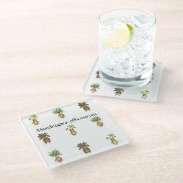 Posavasos De Vidrio Mandrake