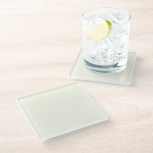 Posavasos De Vidrio Marfil