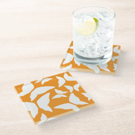 Posavasos De Vidrio Mariposas Brillantes Audaces Cocina Ecléctica