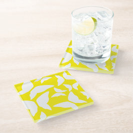 Posavasos De Vidrio Mariposas Brillantes Audaz Cocina Ecléctica