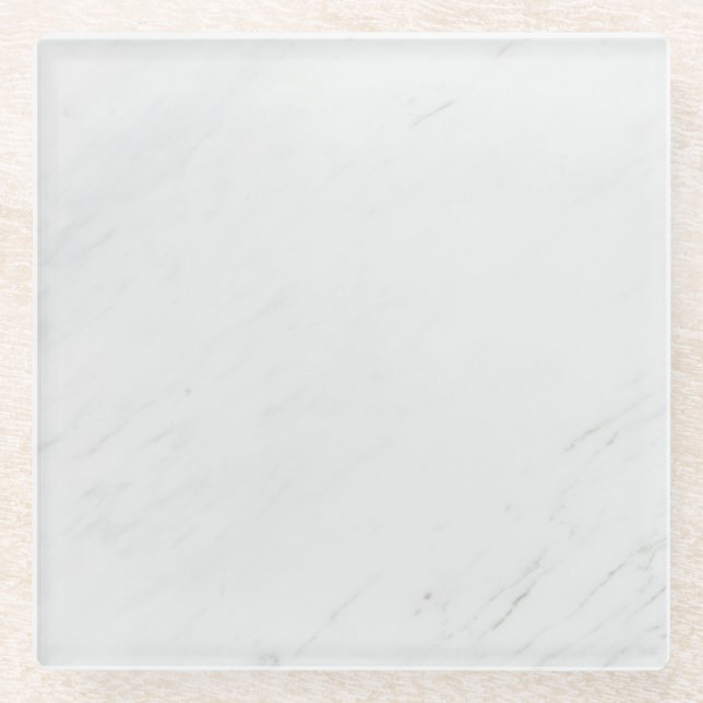 Posavasos De Vidrio Mármol natural de la Piedra de cuarzo de granito g (Anverso)