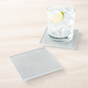 Posavasos De Vidrio Mármol natural de la Piedra de cuarzo de granito g