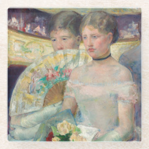 Posavasos De Vidrio Mary Cassatt - The Loge