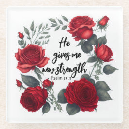 Posavasos De Vidrio Me Da Una Nueva Fuerza