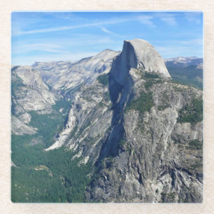 Posavasos De Vidrio Media Cúpula de Glacier Point, Yosemite, CA