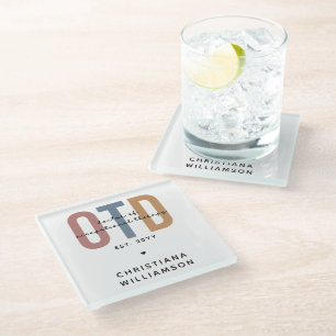 Posavasos De Vidrio Médico de Terapia Ocupacional Personalizada