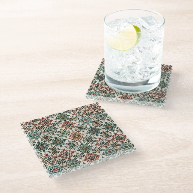 Posavasos De Vidrio Melodía marroquí (Angular)