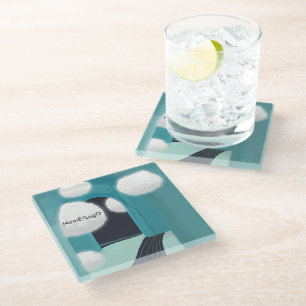 Posavasos De Vidrio metáfora_19_un mediodía de verano_2